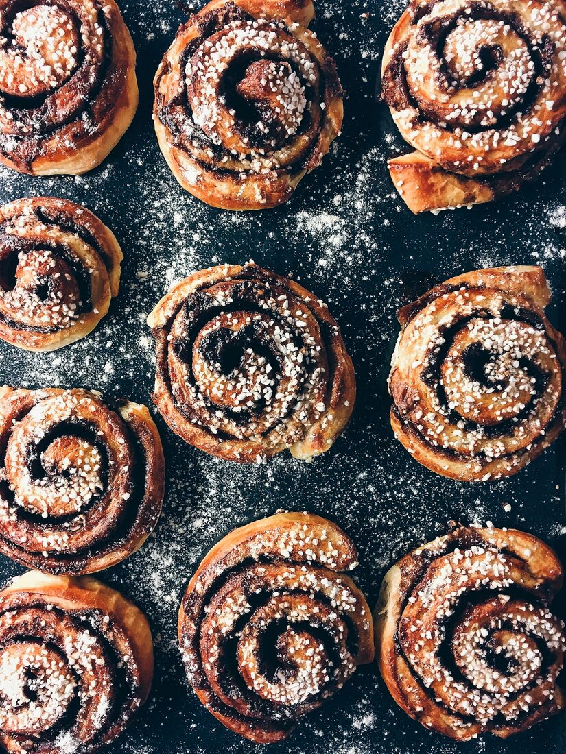 The cinnamon swirl