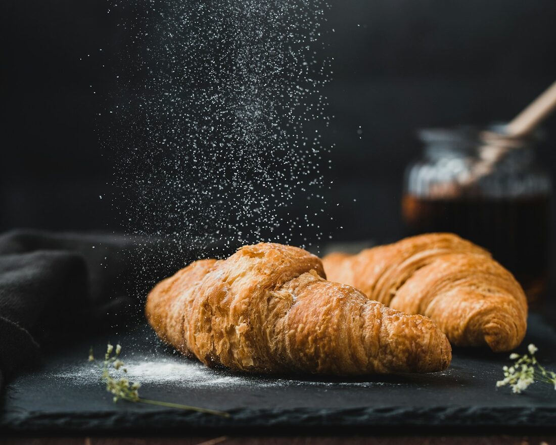 The golden croissant
